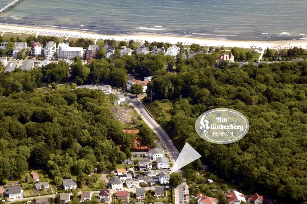 Pension Am Kluenderberg Binz Luaran gambar